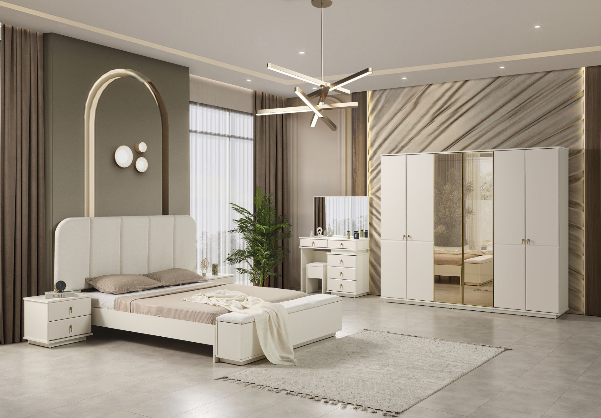 Masal Modern Yatak Odası Takımı