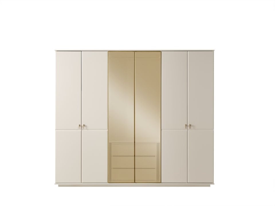 Masal Modern 6 Kapaklı Gardırop
