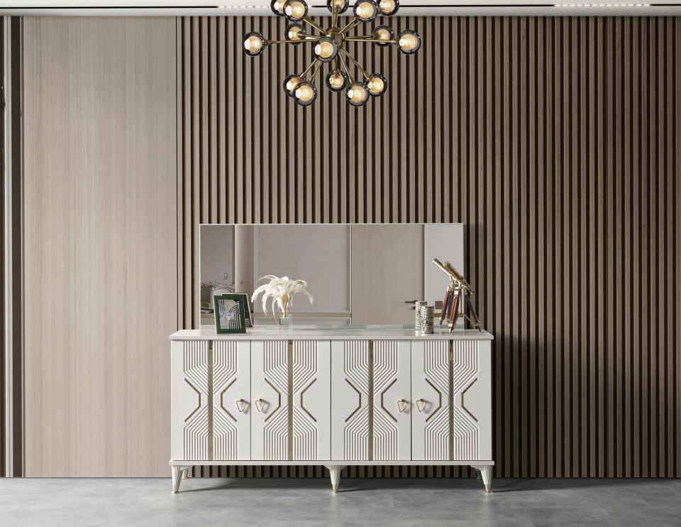 Kristal Luxury Yemek Odası Takımı