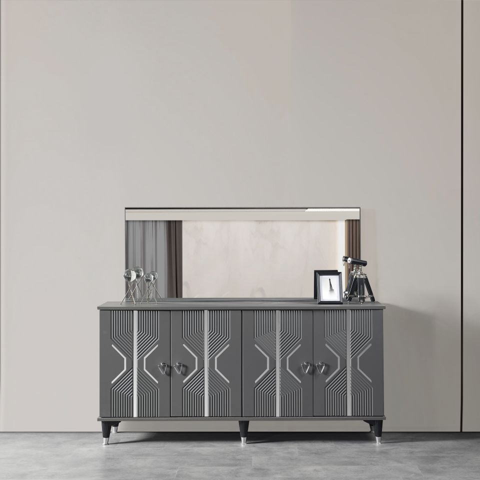 Zümrüt Luxury Yemek Odası Takımı