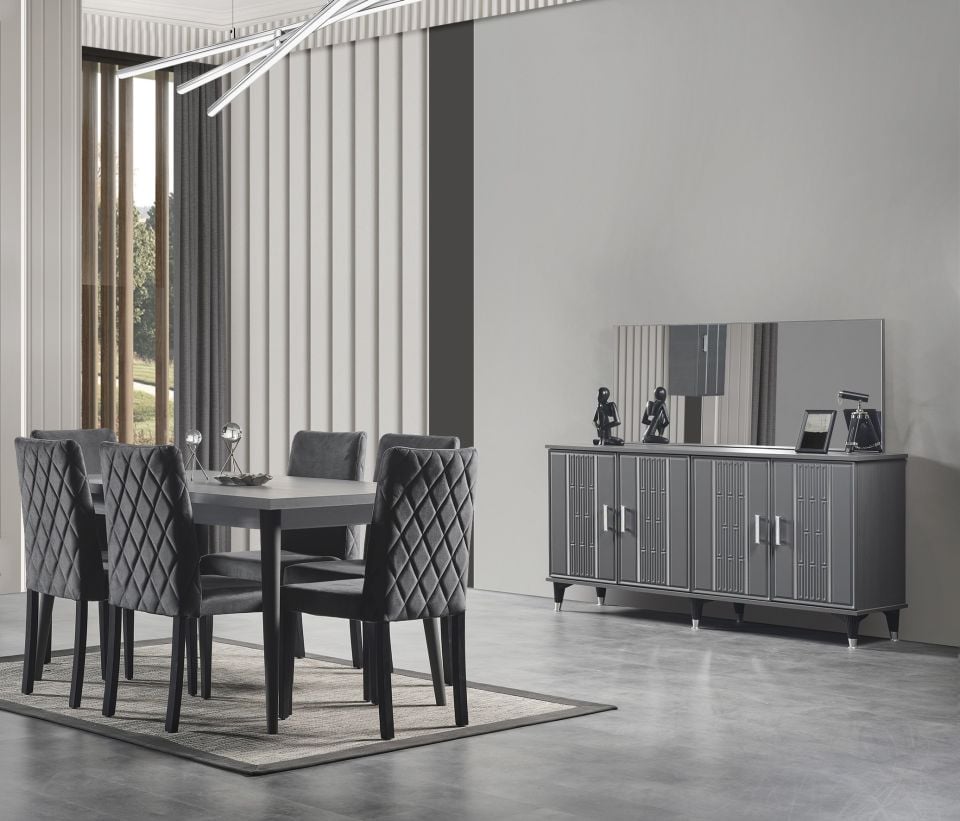 Pırlanta Luxury Yemek Odası Takımı