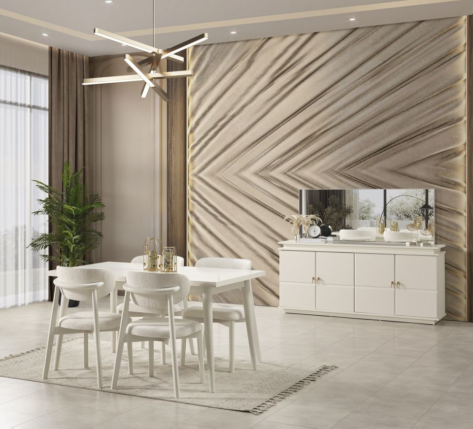 Masal Modern Yemek Odası Takımı