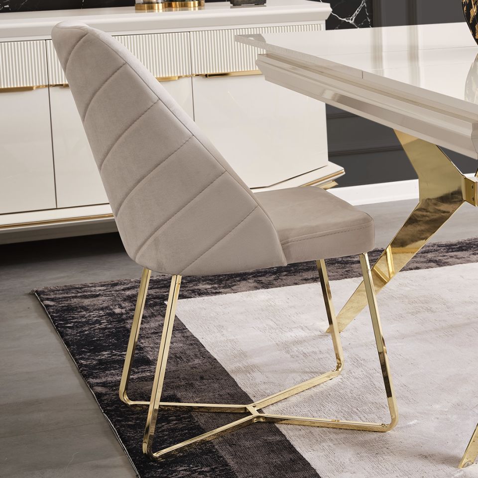 Angel luxury Yemek Odası Takımı Sandalye
