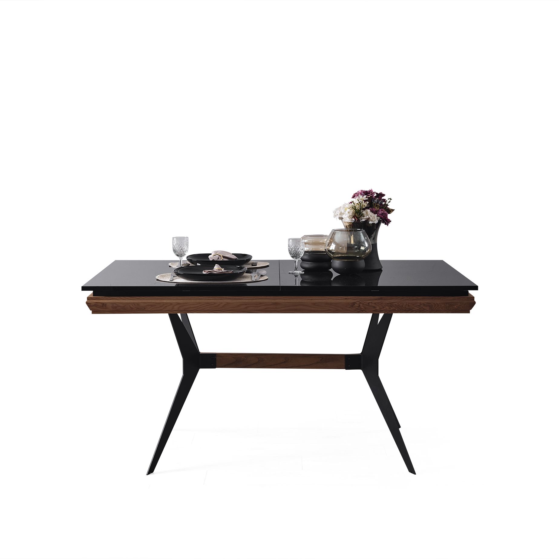 Okyanus Modern Yemek Odası Takımı Açılır Masa