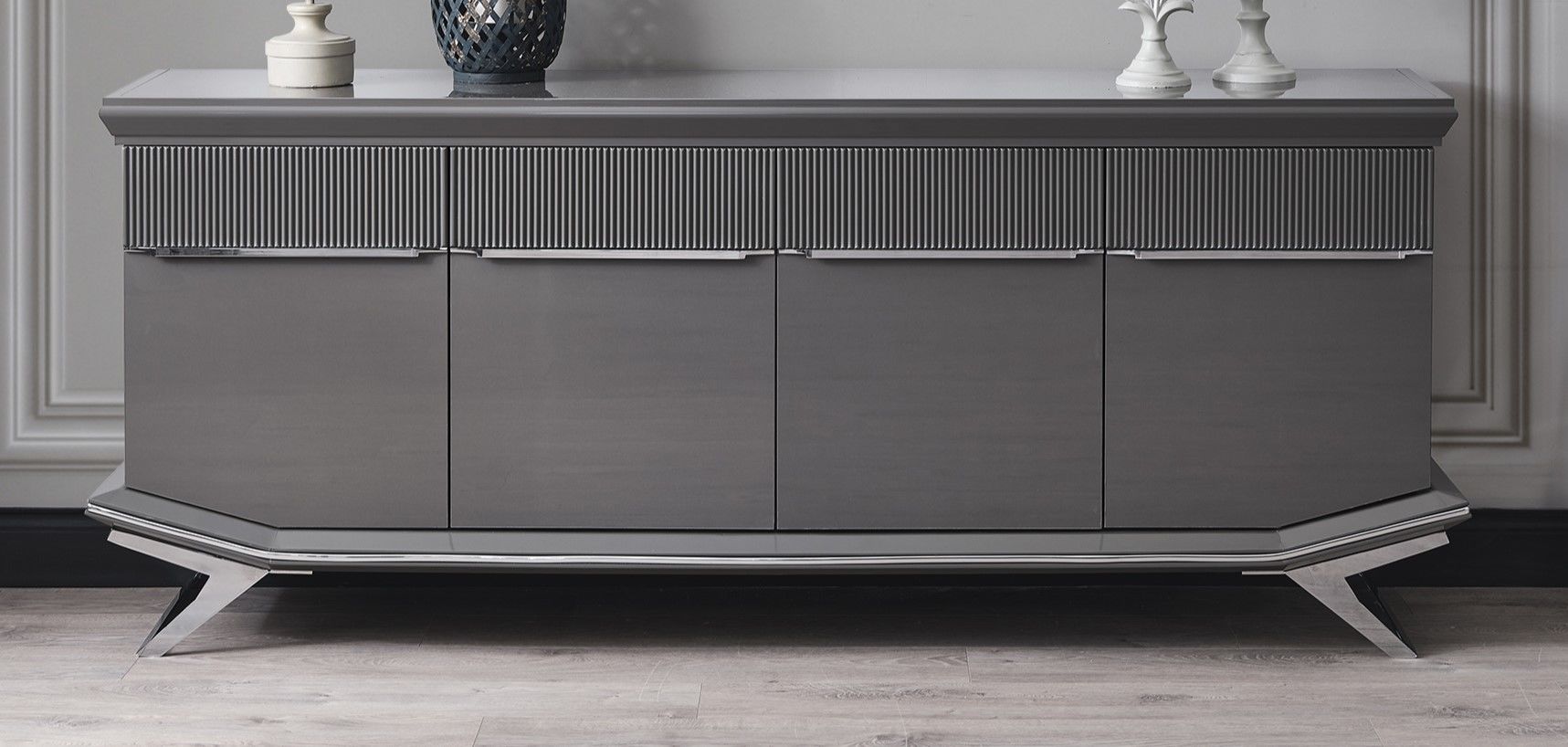 Asya Luxury Yemek Odası Takımı Konsol Gövde