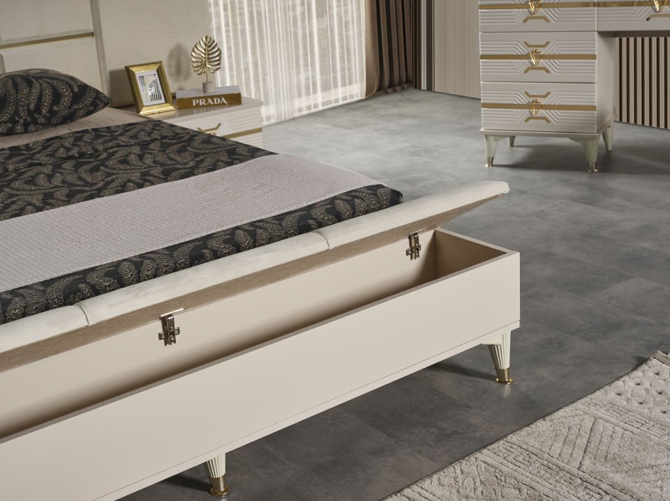 Kristal Luxury Panolu Karyola Panolu Karyola