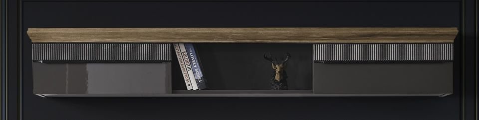 Grand Modern Şömineli Tv Ünite Tv Üst Blok