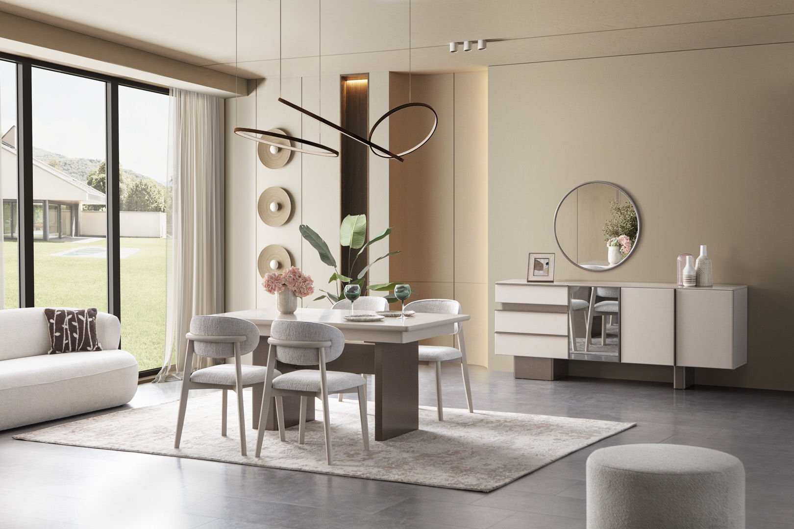 Zen Modern Yemek Odası Takımı