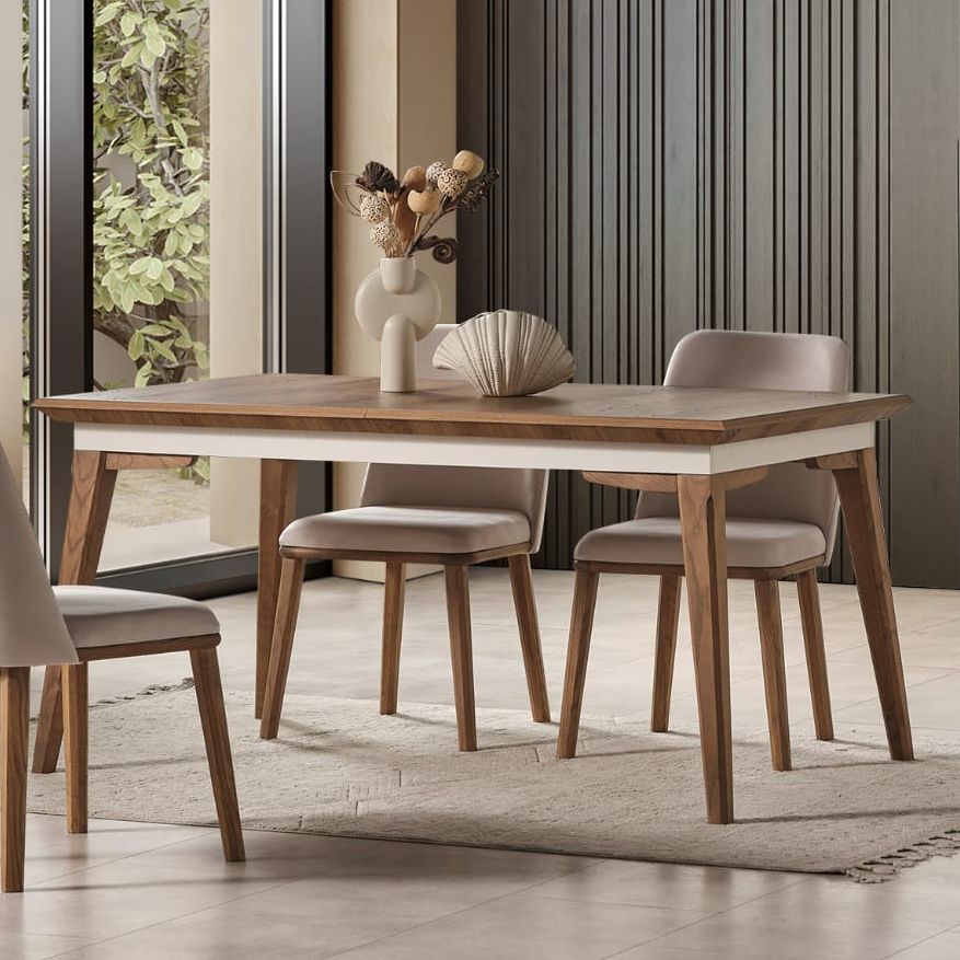 Soft Modern Yemek Odası Takımı Açılır Masa