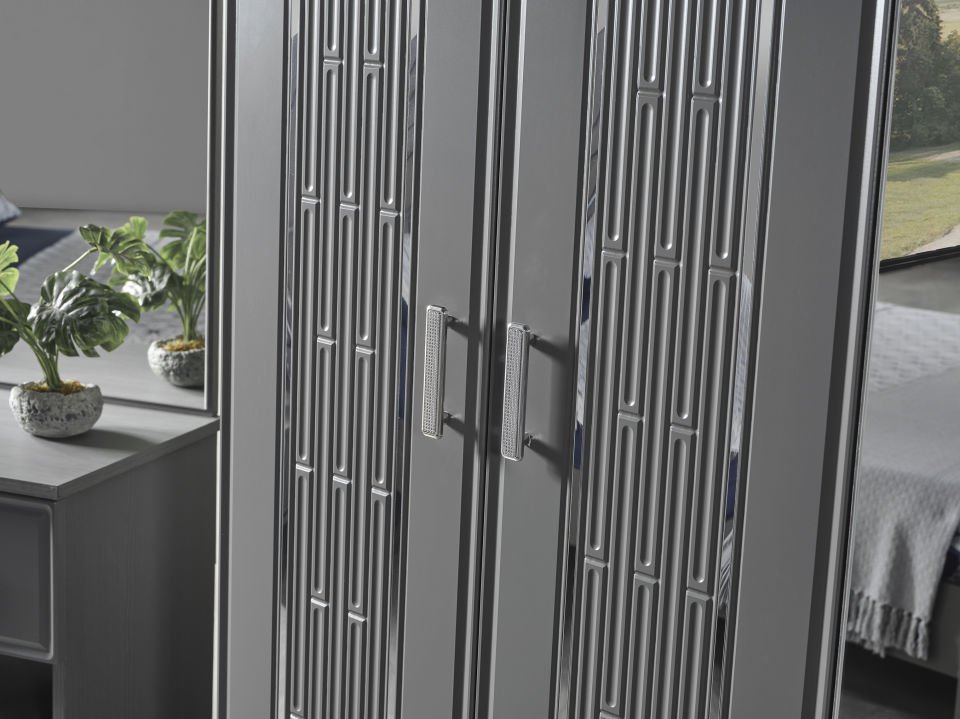 Pırlanta Luxury 6 Kapaklı Gardırop 6 Kapaklı Gardırop
