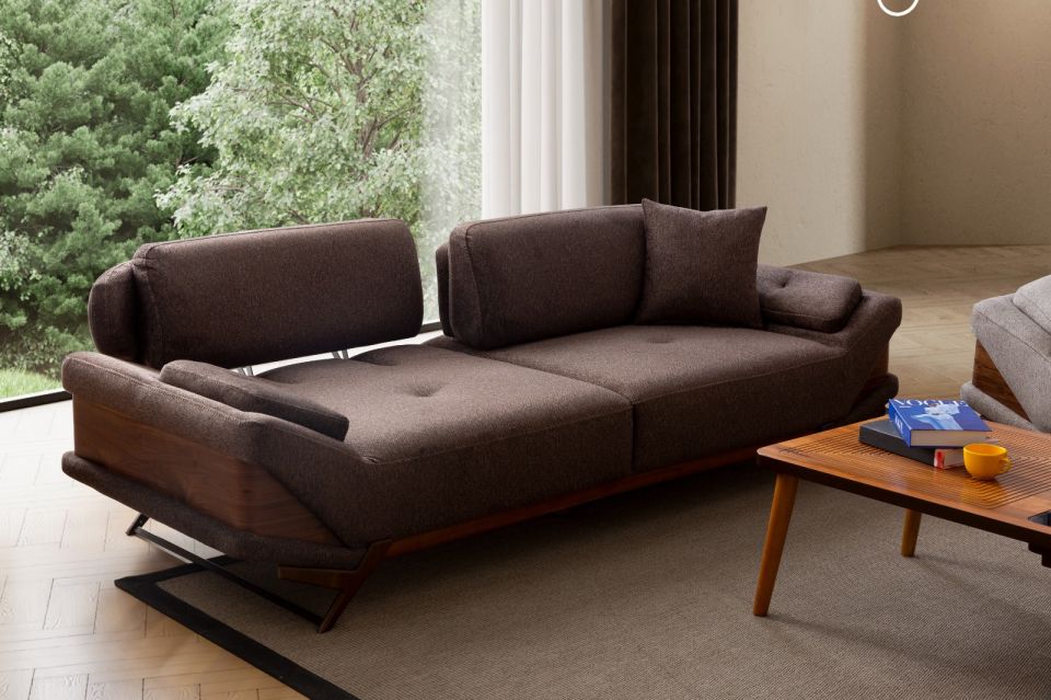 Milano Modern Üçlü Koltuk