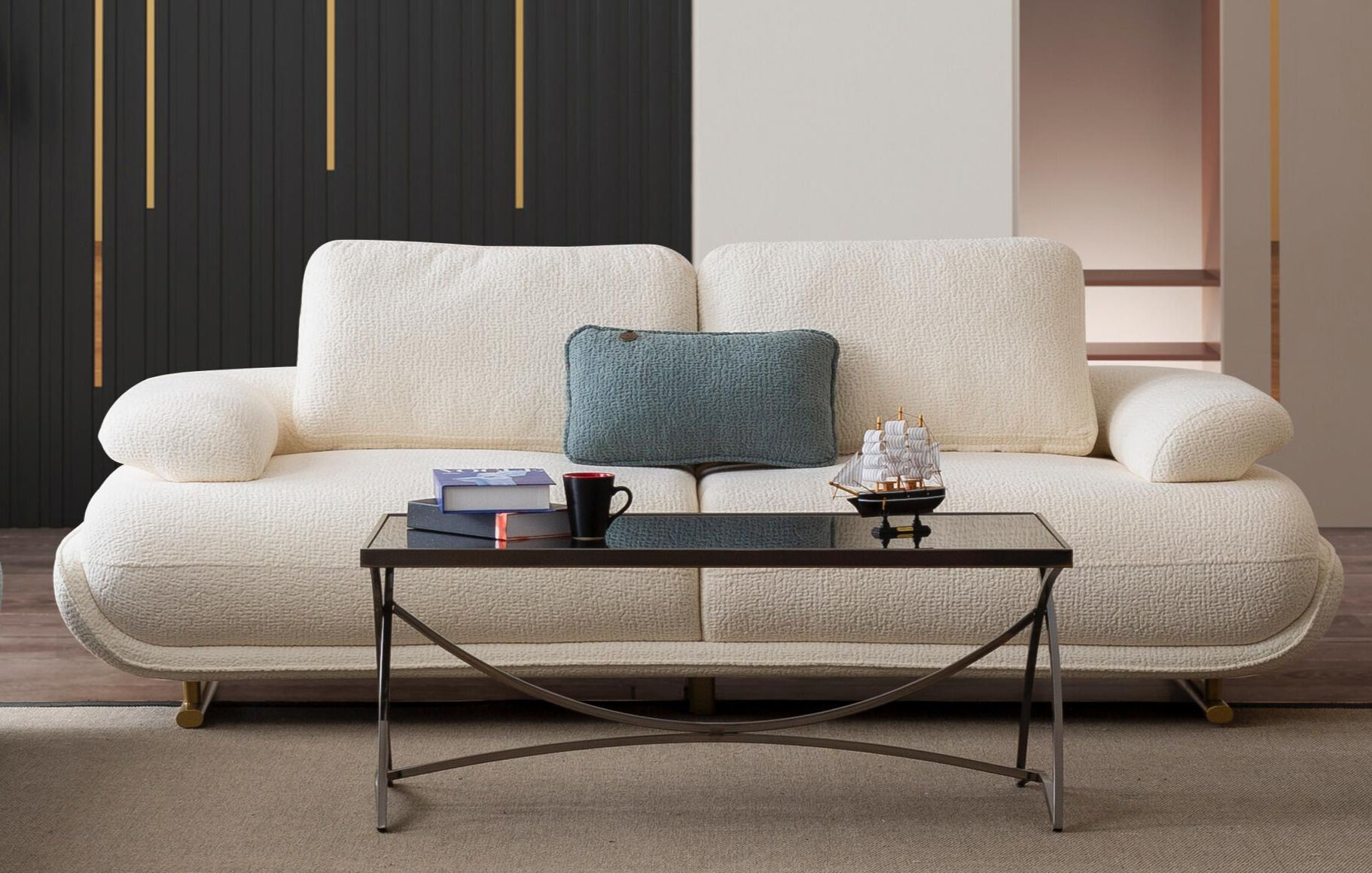 Siesta Modern Üçlü Koltuk