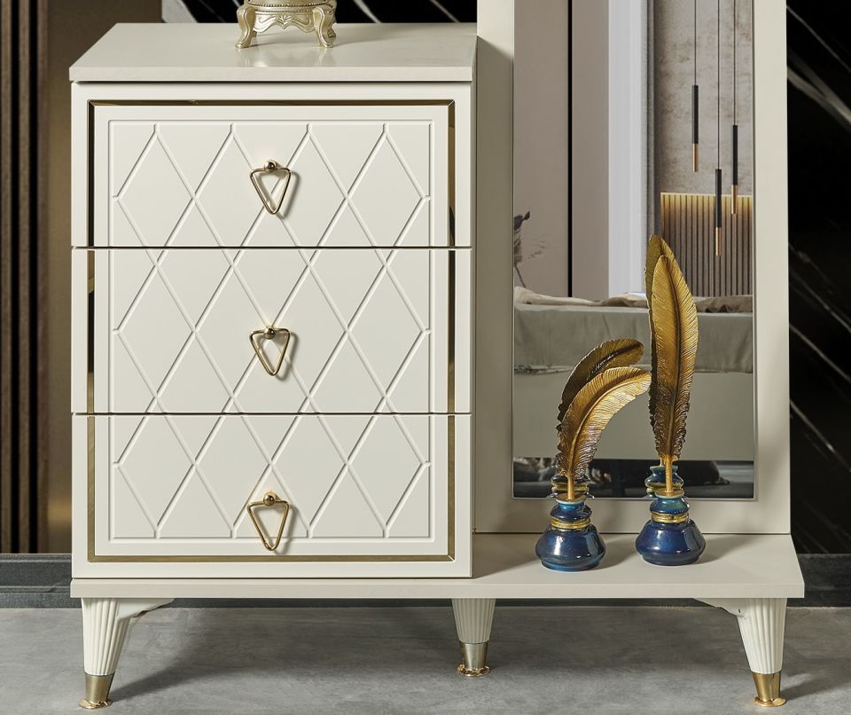 Sedef Luxury Yatak Odası Takımı Şifonyer Gövde