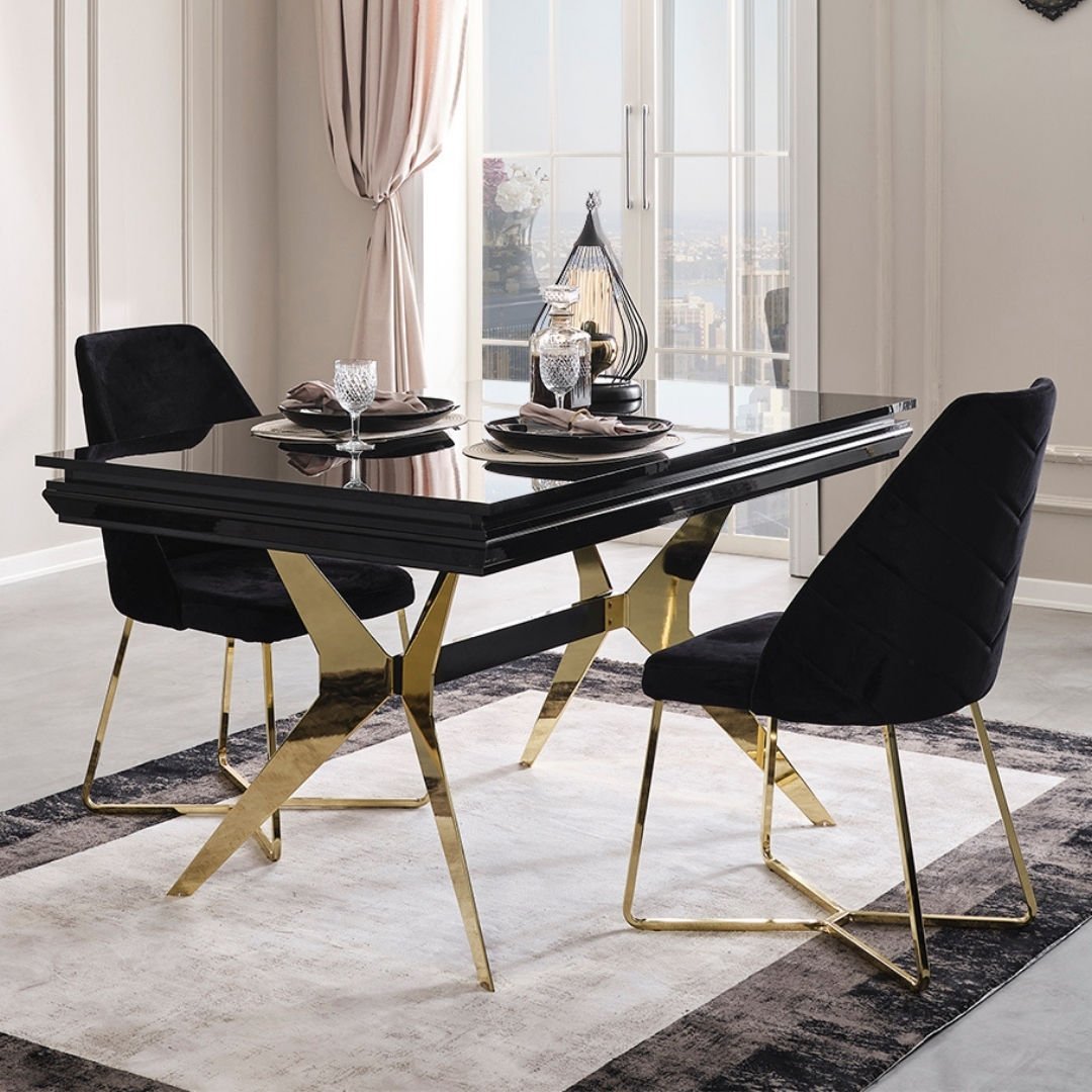 Masarati luxury Gold Sandalye