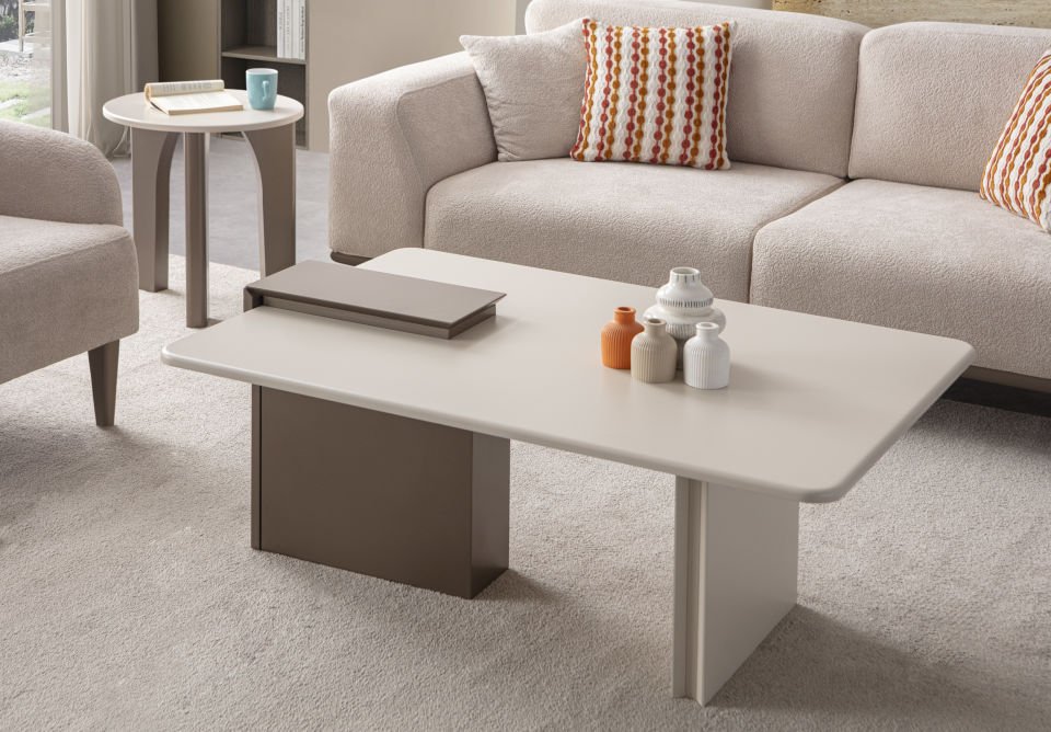 Zen Modern Takım Sehpa Orta Sehpa