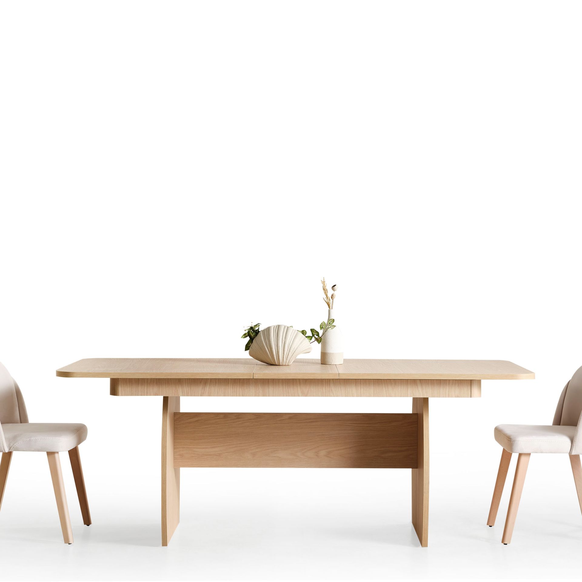 Star Modern Yemek Odası Takımı Açılır Masa