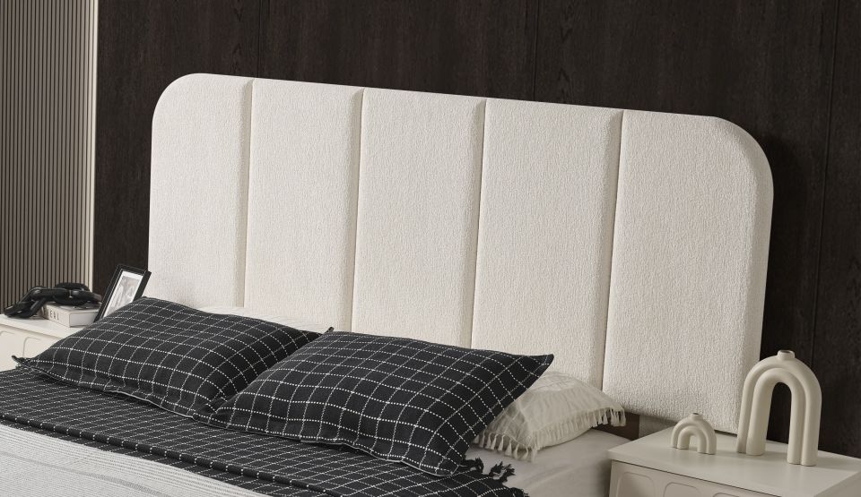 Petek Modern Yatak Odası Takımı Panolu Başlık