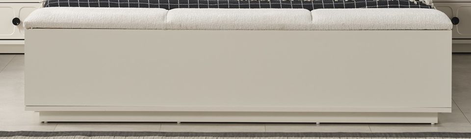 Petek Modern Yatak Odası Takımı Karyola Sandıklı Bench