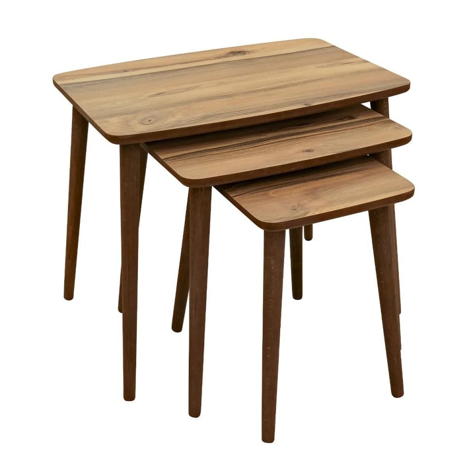 Yunilla Üçlü Zigon Sehpa