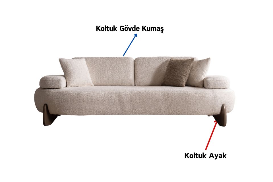 Zen Düğün Paketi Üçlü Koltuk