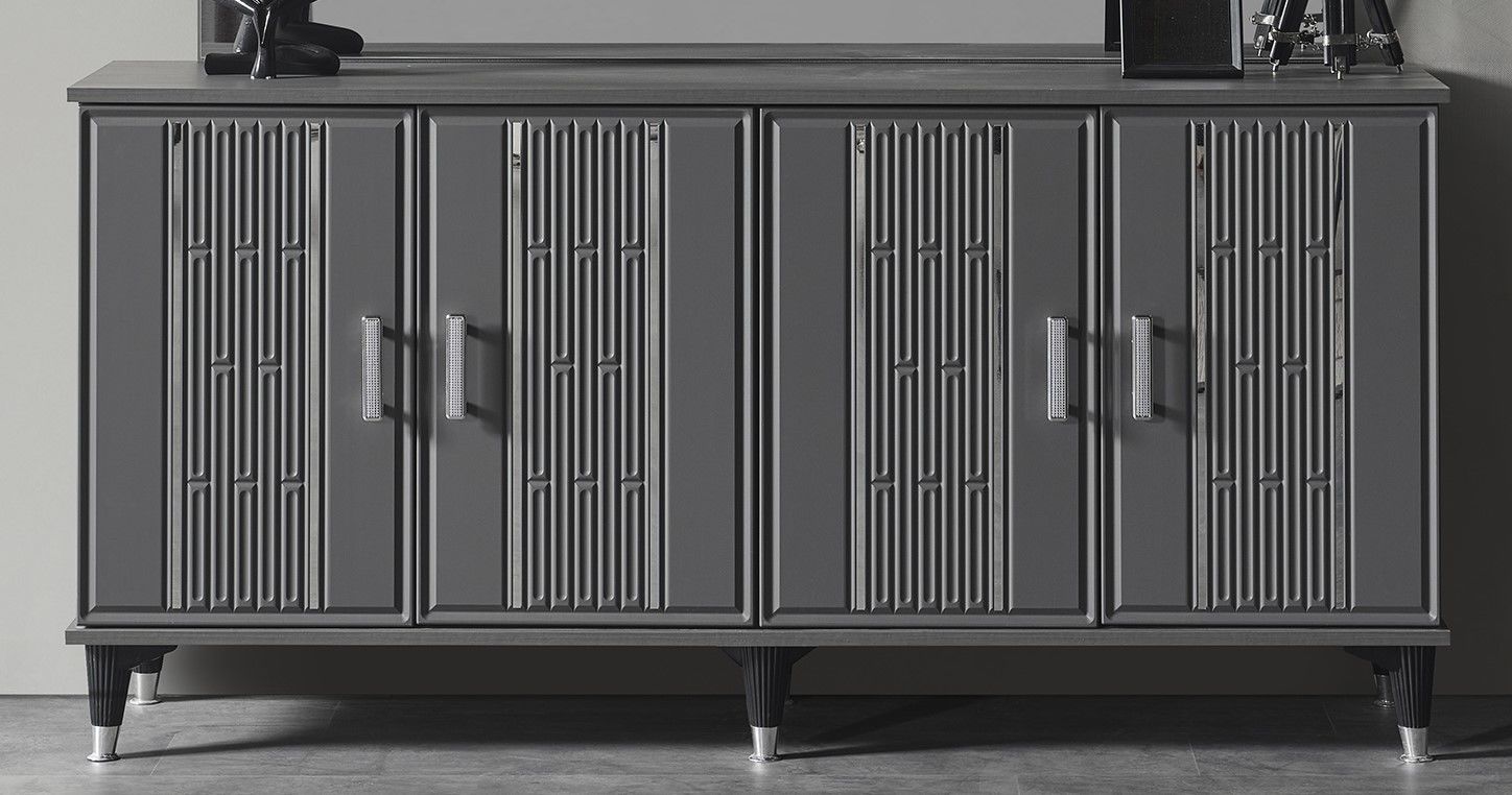 Pırlanta Luxury Yemek Odası Takımı Konsol Gövde
