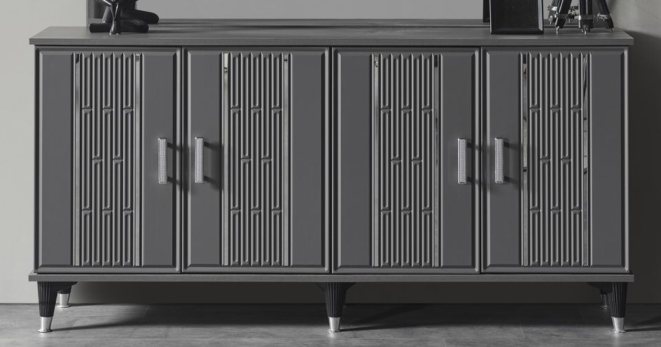 Pırlanta Luxury Yemek Odası Takımı Konsol Gövde