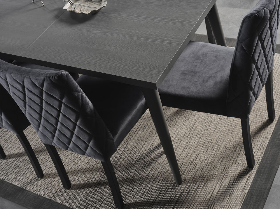 Pırlanta Luxury Yemek Odası Takımı Açılır Masa