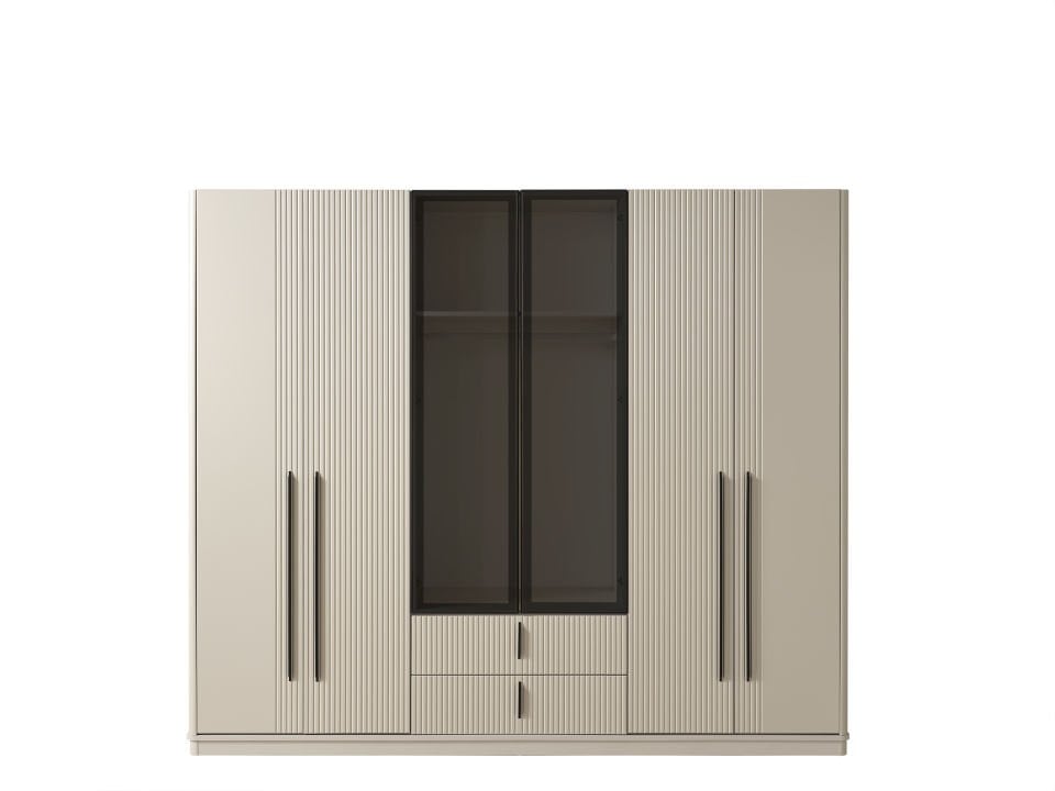 Berlin Modern 6 Kapaklı Gardırop