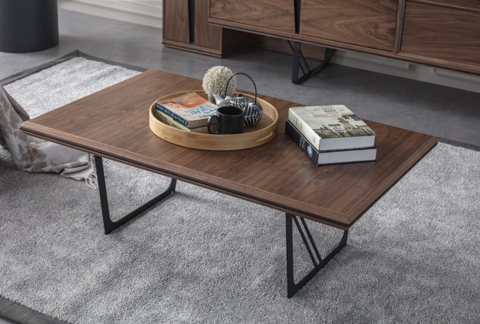 Lavinya Modern Siyah Yemek Odası Takımı