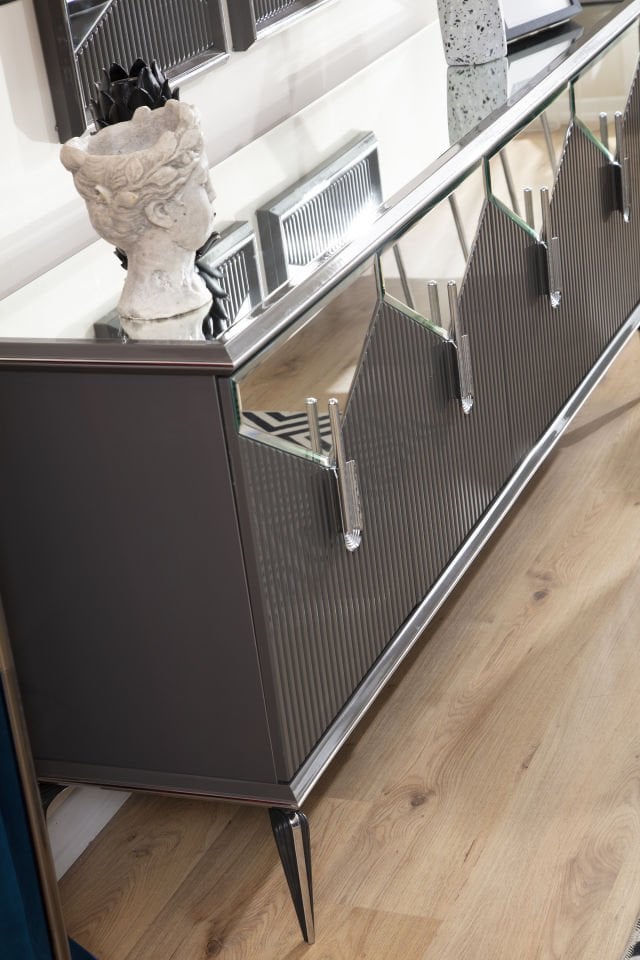 Biga Bronz Luxury Yemek Odası Takımı