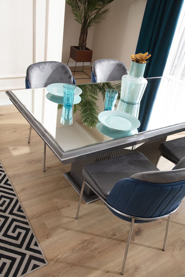 Biga Bronz Luxury Sabit Masa