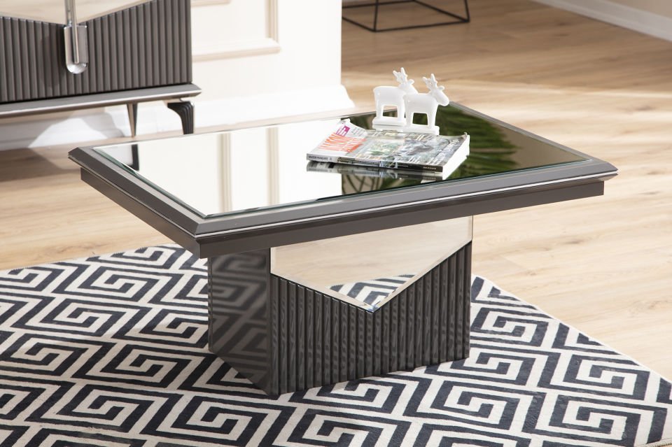 Biga Bronz Luxury Orta Sehpa