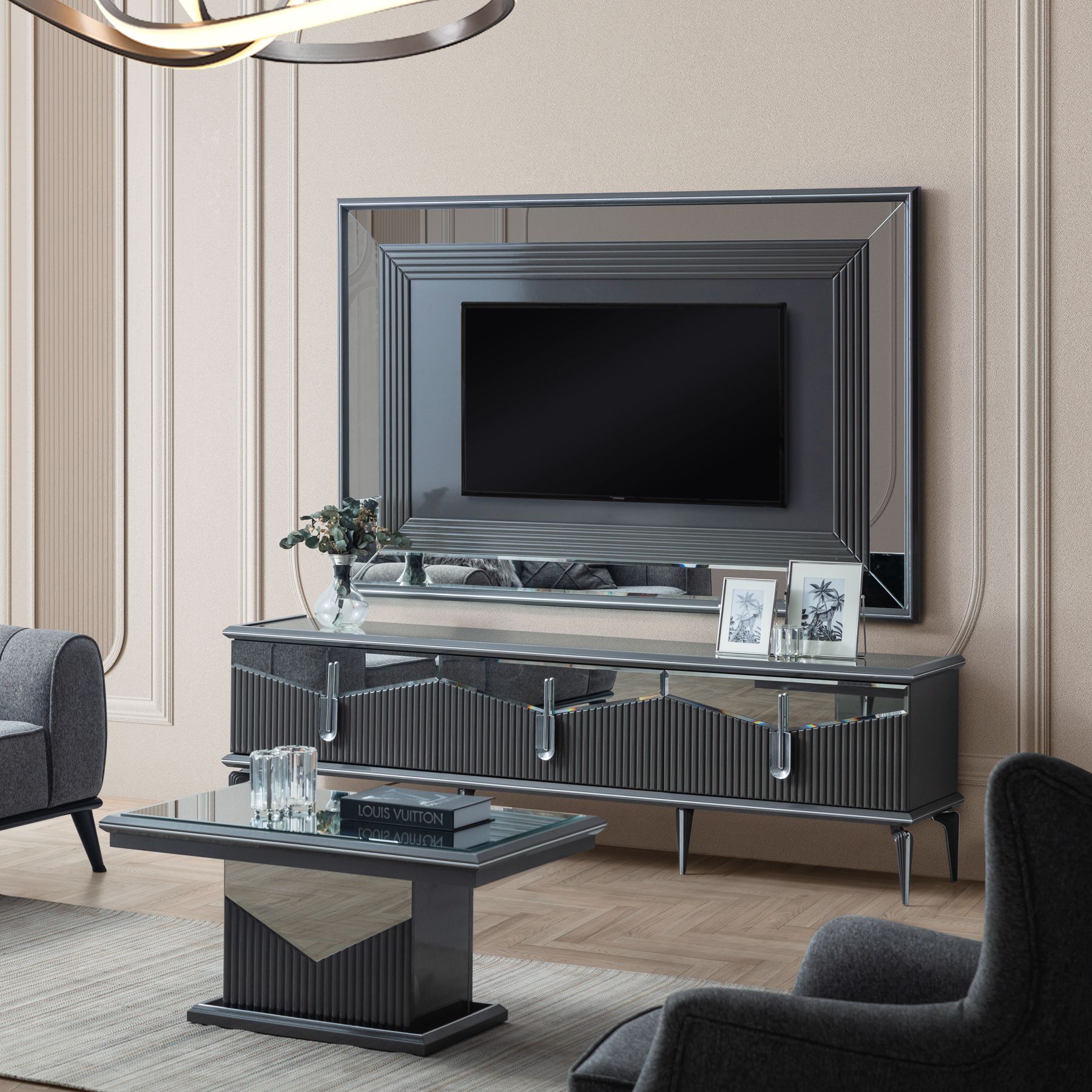 Biga Gümüş Luxury Tv Ünite