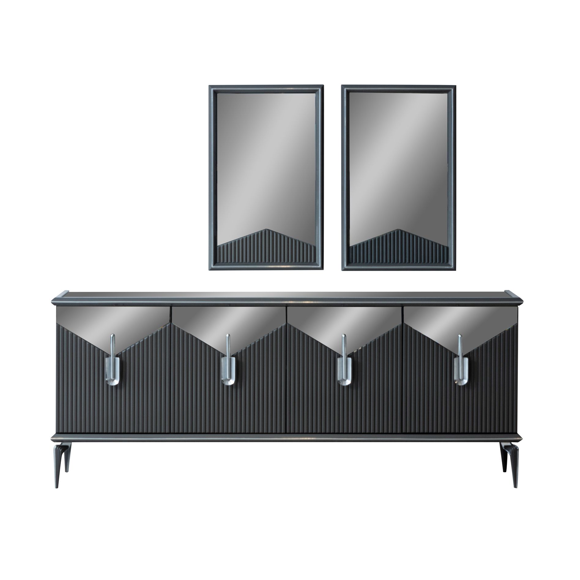 Biga Gümüş Luxury Konsol