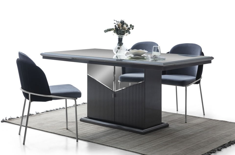 Biga Gümüş Luxury Sabit Masa