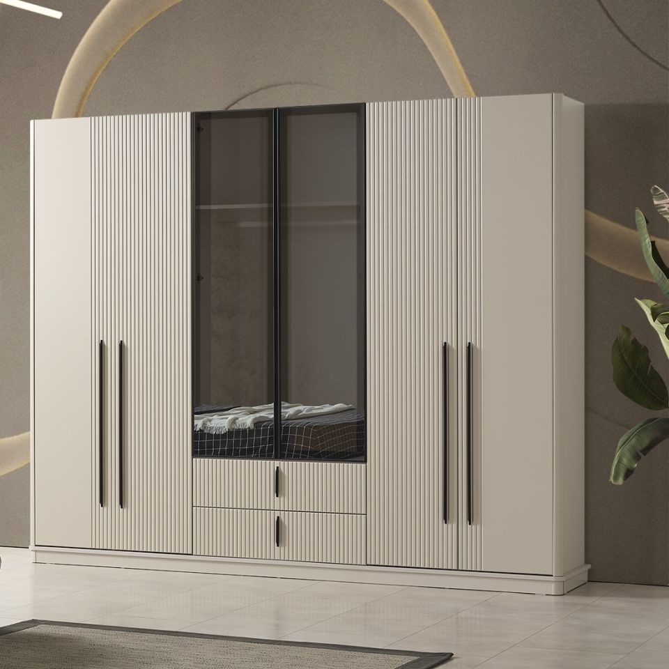Berlin Modern 6 Kapaklı Gardırop 6 Kapaklı Gardırop