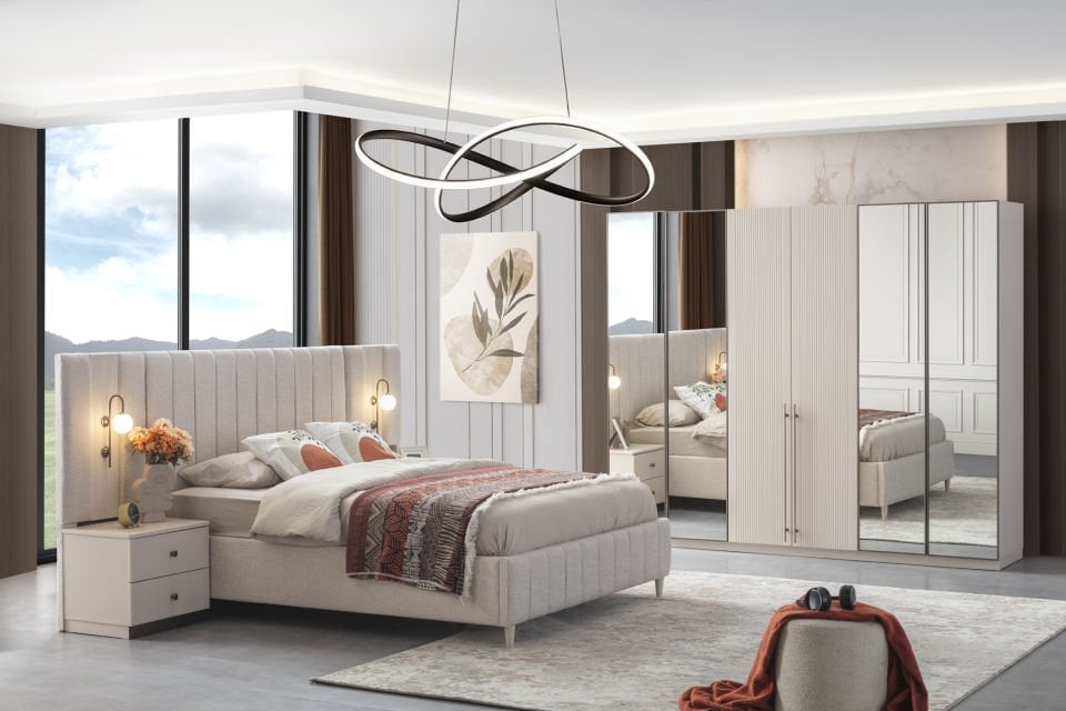 Antik Modern Yatak Odası Takımı