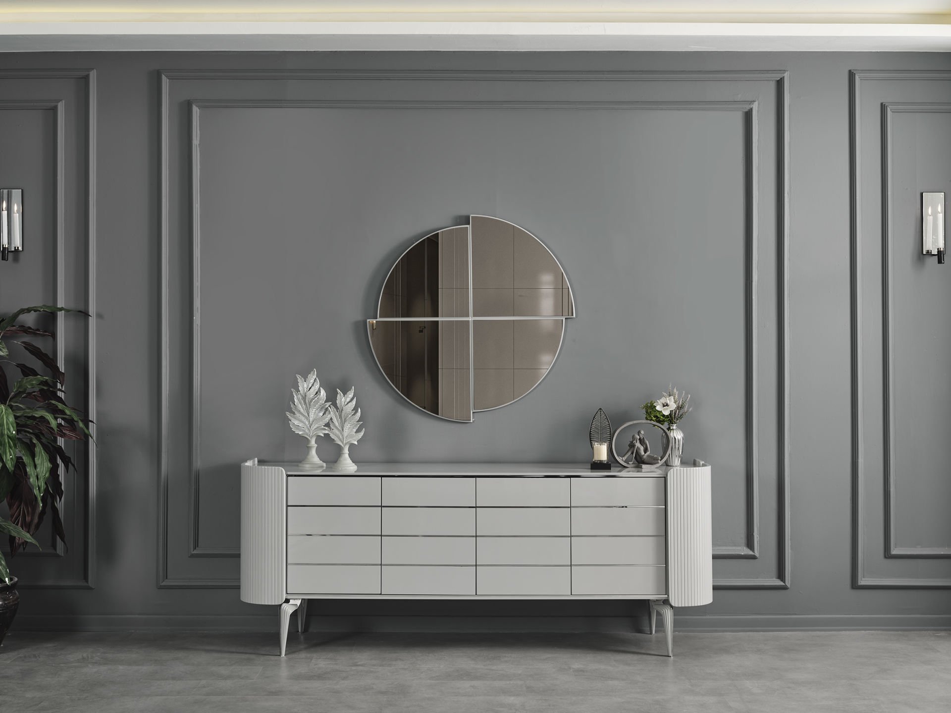 Karya Sis Gri Luxury Konsol