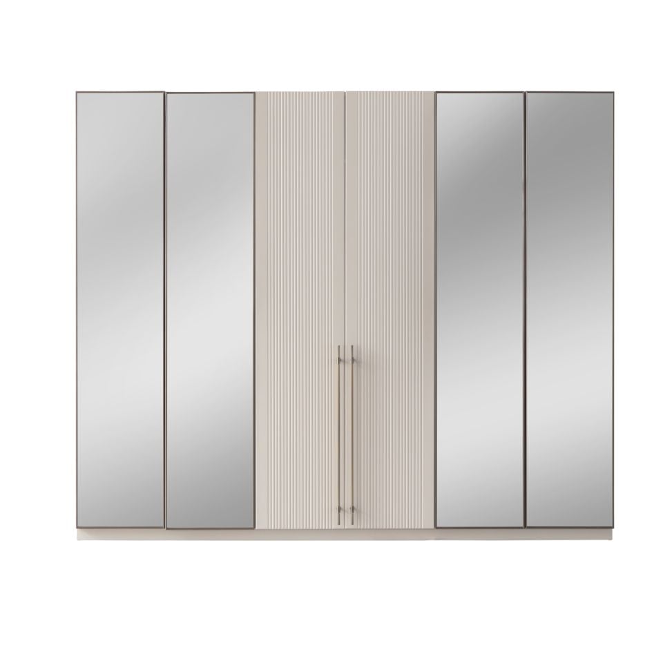 Antik Modern 6 Kapaklı Gardırop