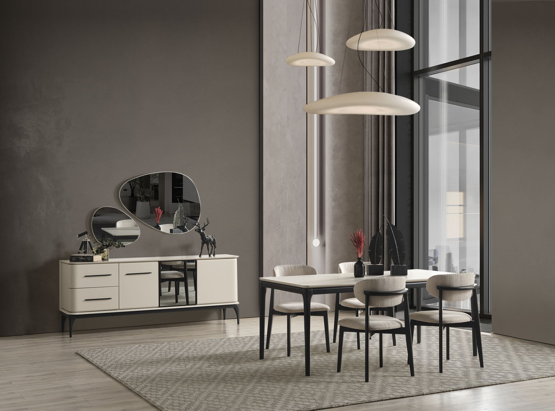 Destan Modern Yemek Odası Takımı