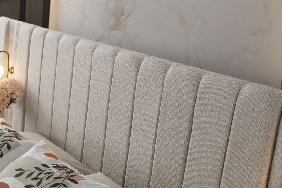 Antik Modern Panolu Karyola