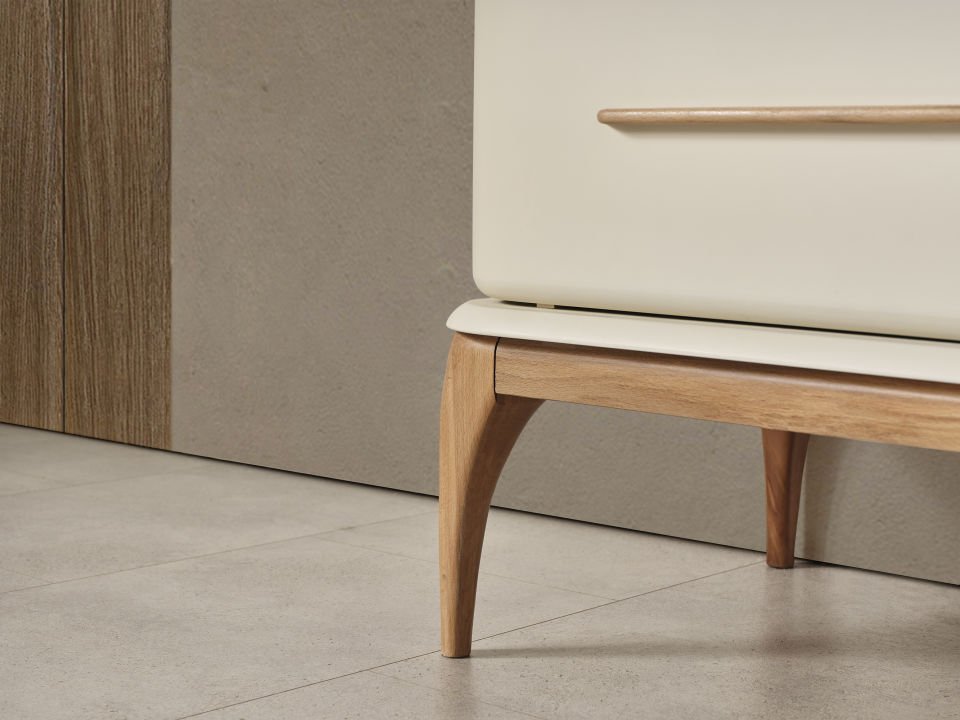 Destan Krem/Ceviz Modern Konsol