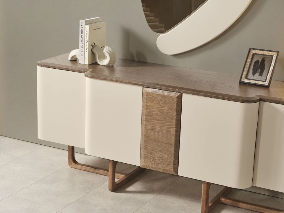 Parla İskandiv Yemek Odası Takımı