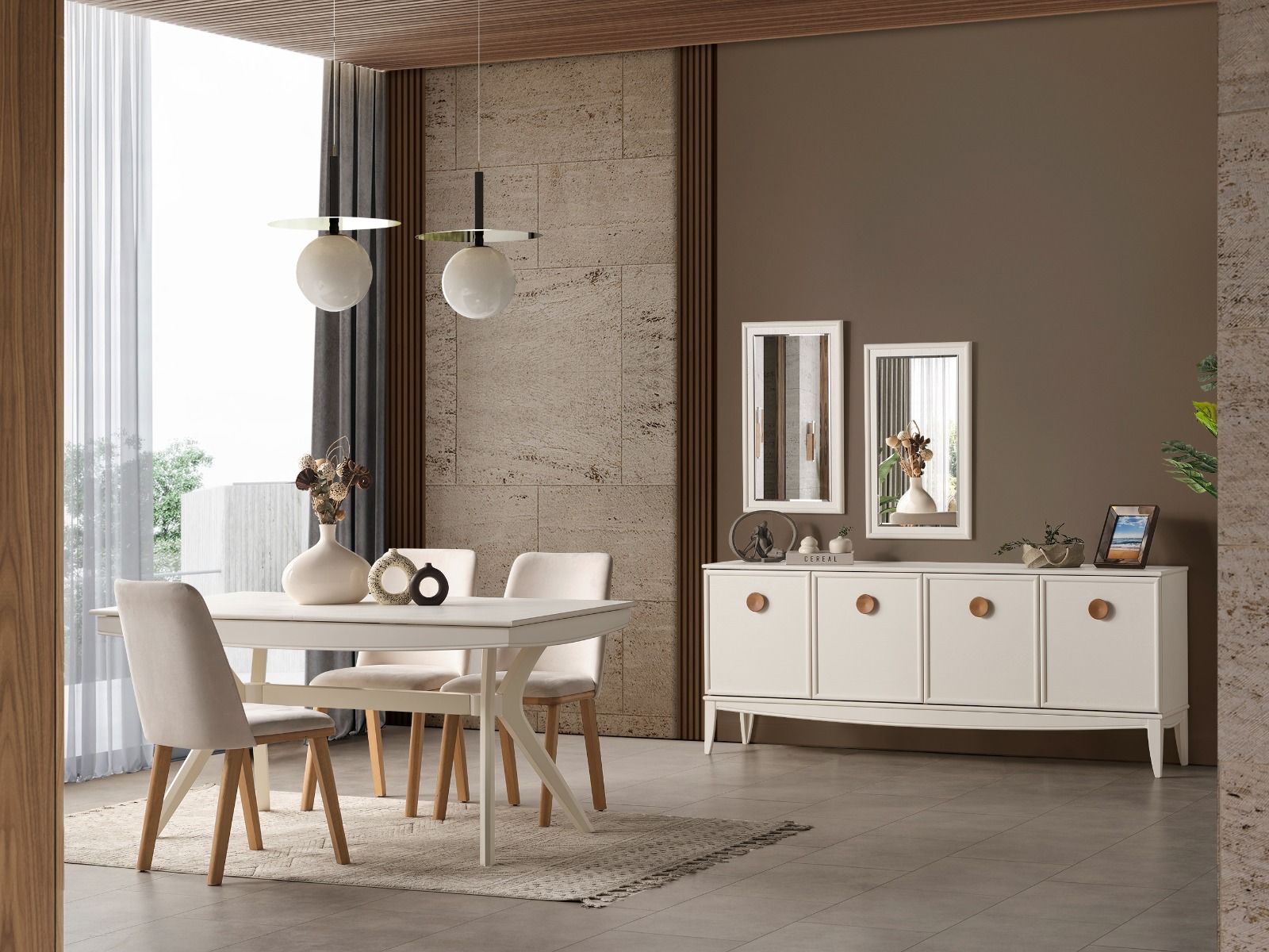 Lena Bohem Yemek Odası Takımı