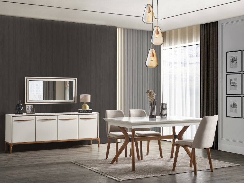 Masal Modern Yemek Odası Takımı