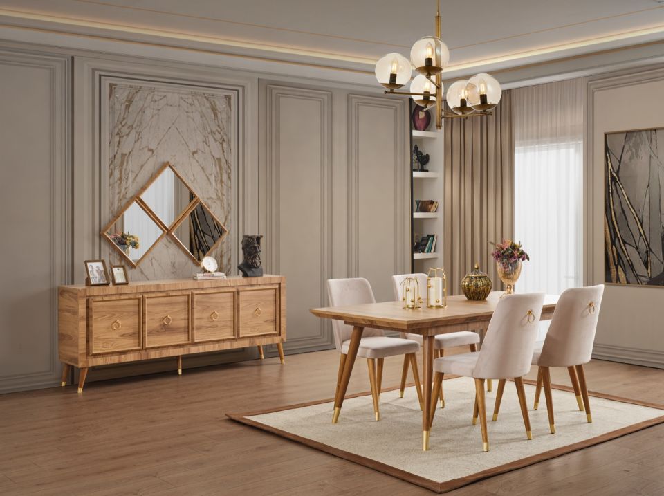 Pablo Country Yemek Odası Takımı