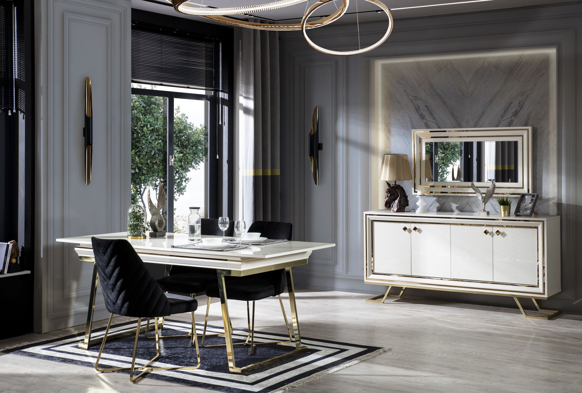 Palermo luxury Yemek Odası Takımı