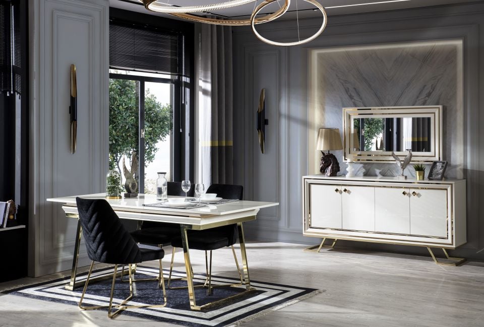 Palermo luxury Yemek Odası Takımı
