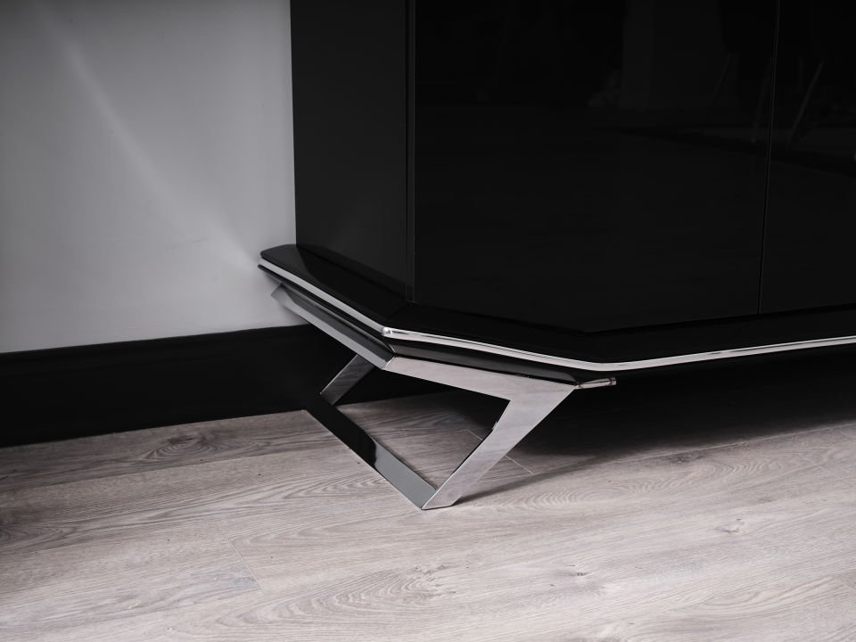 Masarati Luxury Gümüş Yemek Odası Takımı