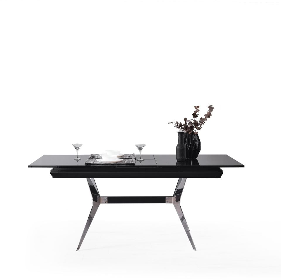 Masarati Luxury Gümüş Yemek Odası Takımı